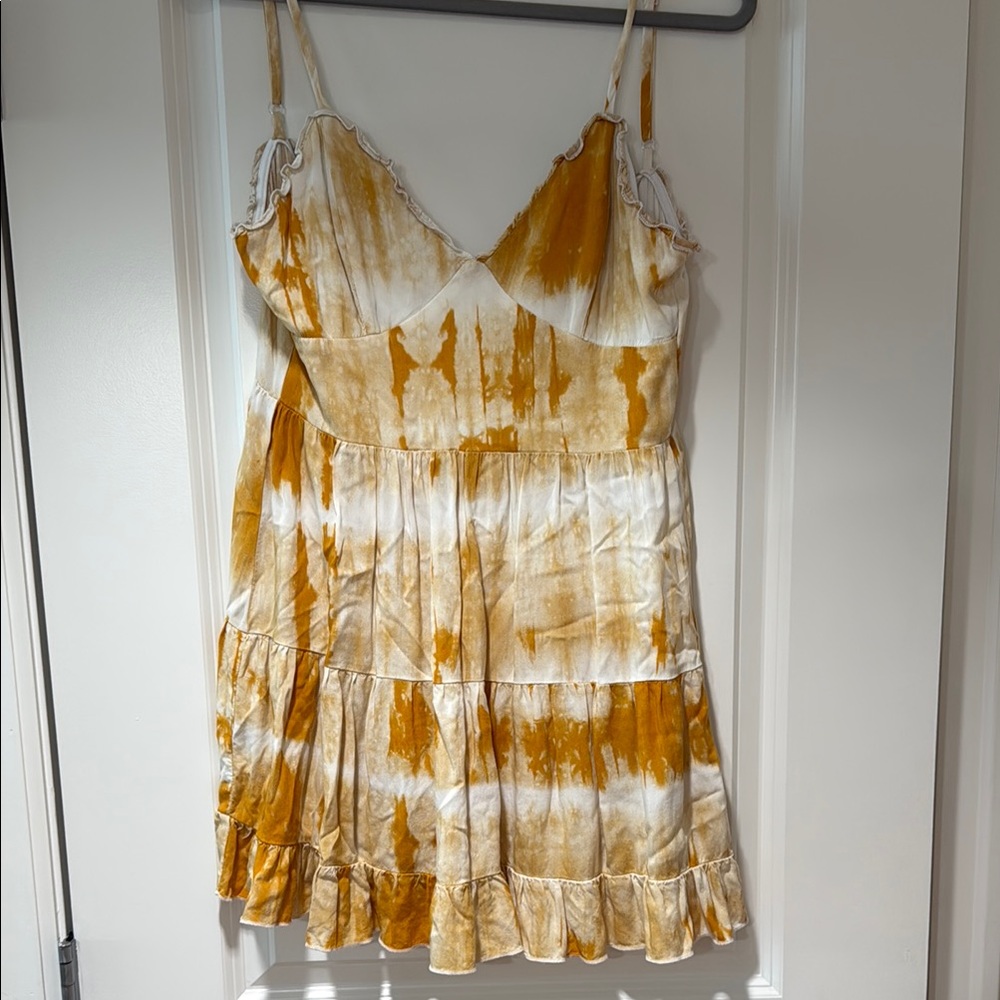 Tie-Dye Spaghetti Strap Dress